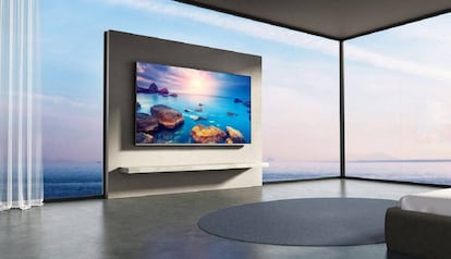 Diseño de la Xiaomi Mi TV Q1E