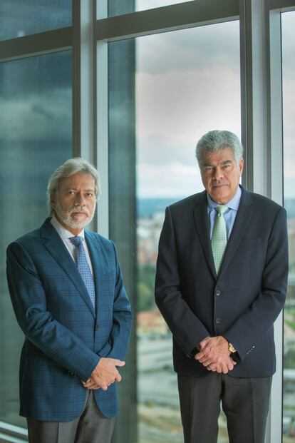 Luis y Mauricio Amodio, presidente y vicepresidente, respectivamente, de OHLA.