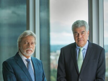 Luis y Mauricio Amodio, presidente y vicepresidente, respectivamente, de OHLA.