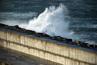 Espigón del puerto exterior de A Coruña