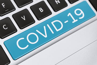 Covid-19 en un ordenador