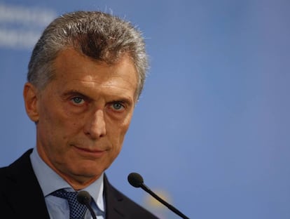 El presidente argentino, Mauricio Macri.