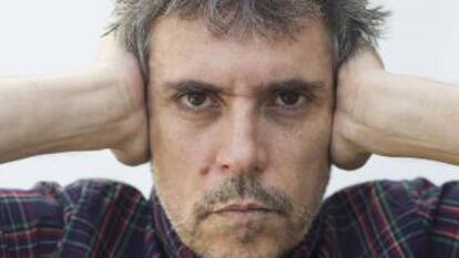 El cantante Iván Ferreiro durante una entrevista.
