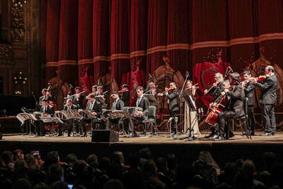 Presentación del homenaje a Troilo.