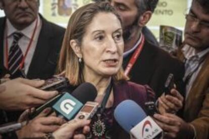 La ministra de Fomento, Ana Pastor.