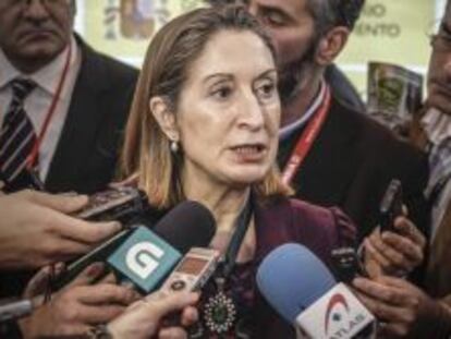 La ministra de Fomento, Ana Pastor.