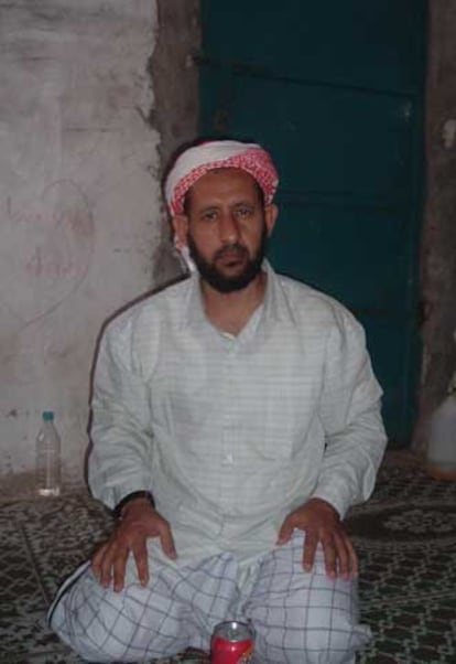 Mohamed Abdalá Saleh al Asad, en su celda en una cárcel de Yemen.