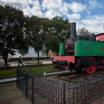 DVD1147
Tharsis/Huelva/09-02-2023: Antigua máquina del tren minero en Tharsis, Huelva.
FOTO: PACO PUENTES/ELPAIS