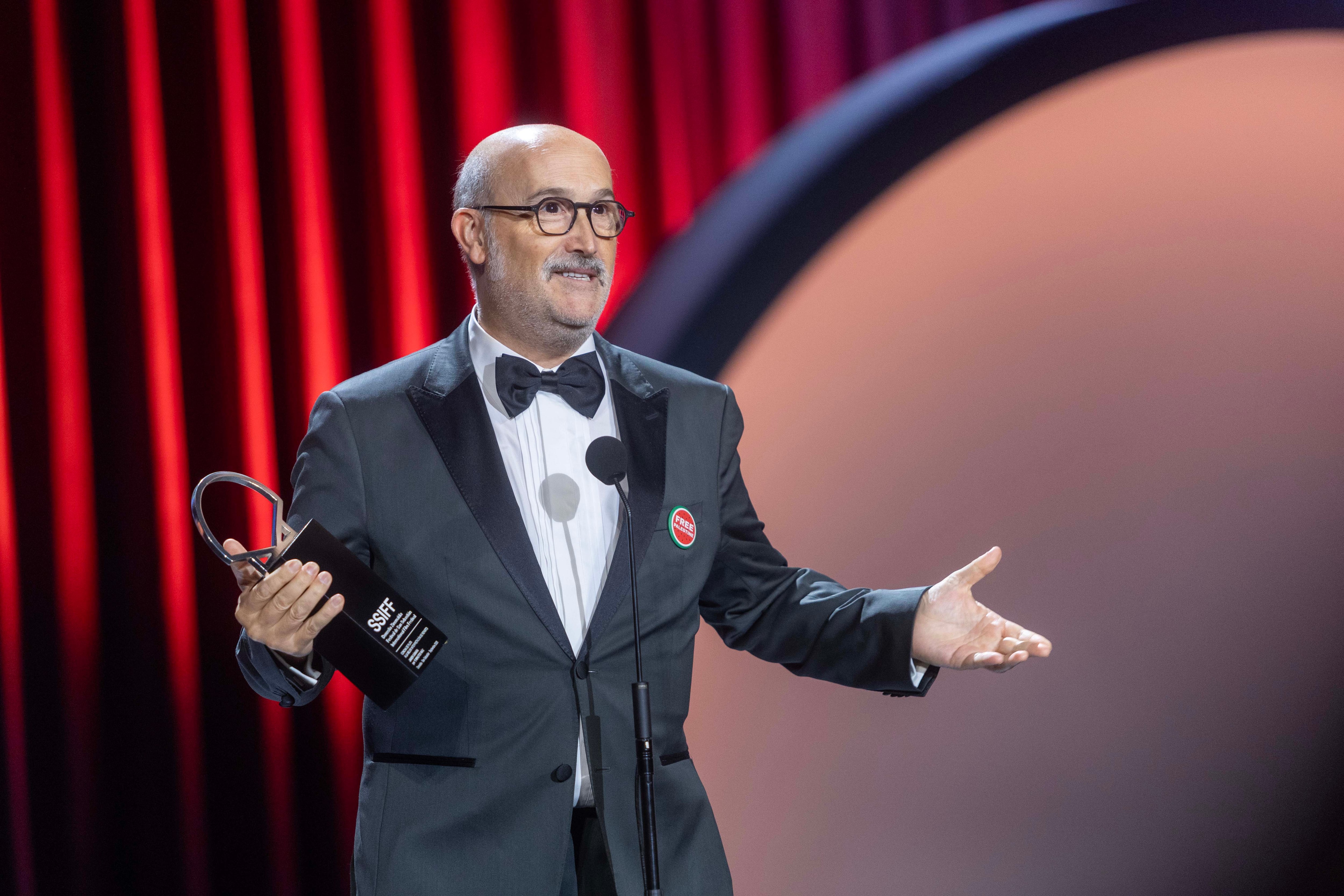 Javier Cámara, Concha de Plata a la mejor interpretación de reparto: “Vivo un momento muy bonito. A veces me da pudor decirlo por si se va a acabar”
