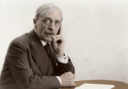 El escritor francés Paul Valéry (Sète, 1871-París, 1945).