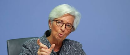 Christine Lagarde, presidenta del BCE.