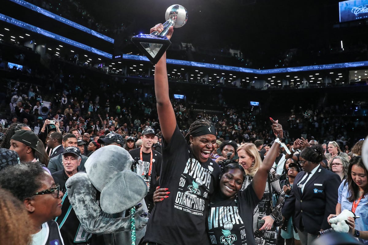 The New York Liberty win their first WNBA title and end almost 50 years of drought for New York basketball