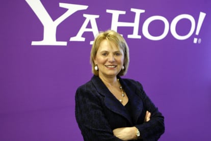 Carol Bartz, consejera delegada de Yahoo!.
