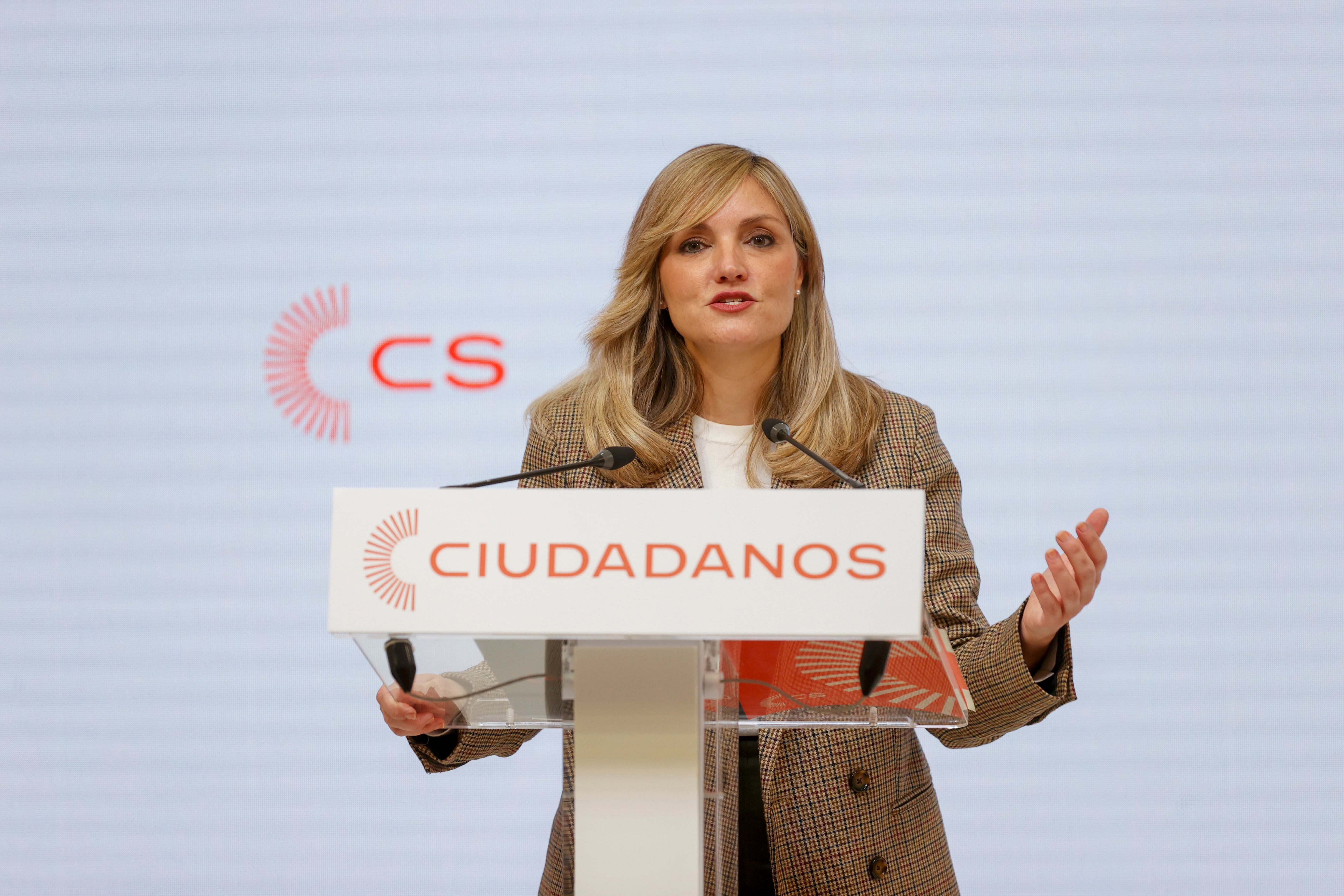 Patricia Guasp, este lunes, en rueda de prensa.