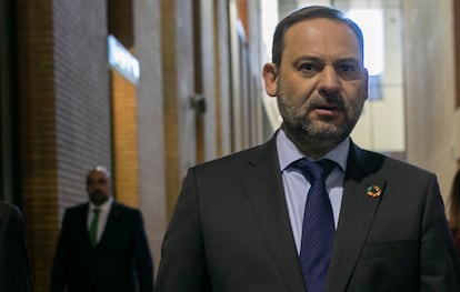 El exministro de Transportes José Luis Ábalos,