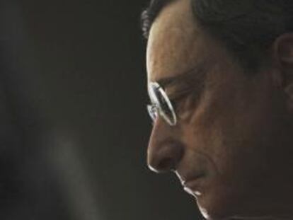 El mercado español se encomienda a Mario Draghi