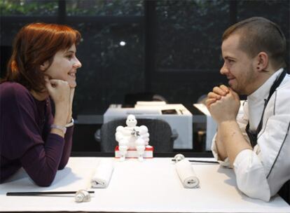 Ángela Montero y David Muñoz, responsables de DiverXo.