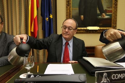 El Gobernador del Banco de España, Luis María Linde