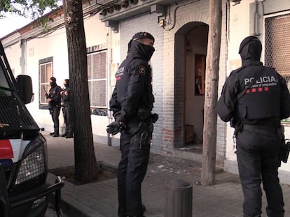 Agents dels Mossos d'Esquadra, en una imatge d'arxiu.