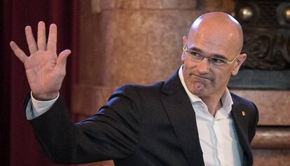 El conseller Ra&uuml;l Romeva.