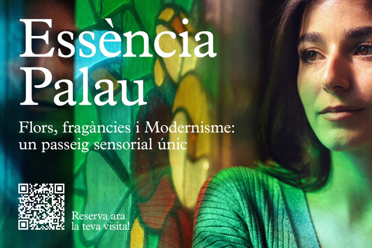 Promotional poster of 'Essencia Palau'.