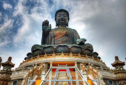 El Buda Gigante, uno de los símbolos de Hong Kong.