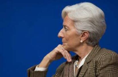 La directora gerente del Fondo Monetario Internacional (FMI), Christine Lagarde. EFE/Archivo