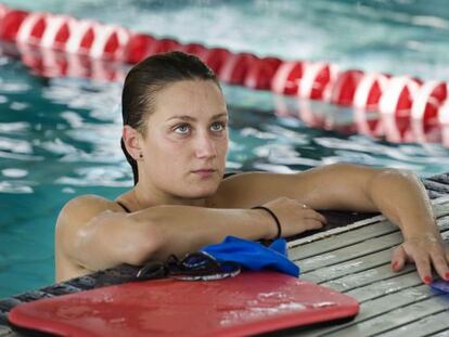 Spain&#039;s great Olympic medal hope in the pool, Mireia Belmonte.