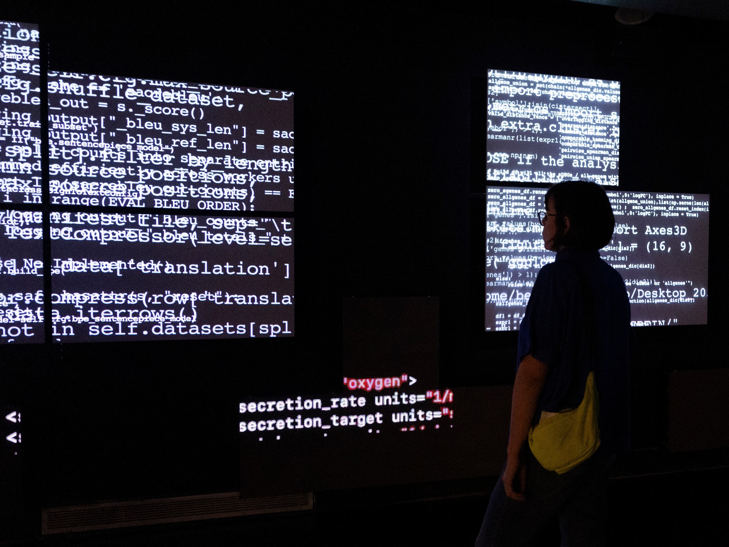 El desafío de la tecnología se ha visto representado en las palabras del año de los diferentes países. En la imagen una exposición sobre la IA en el Centro de Cultura Contemporánea de Barcelona (CCCB).