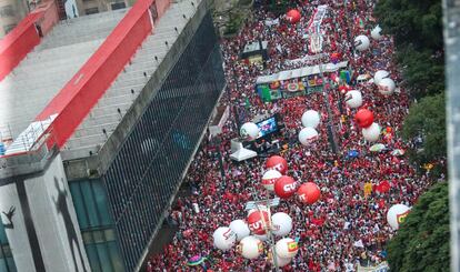 Ato contra o impeachment na Paulista dia 18.03.