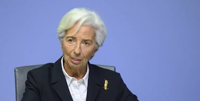 Christine Lagarde, presidenta del BCE