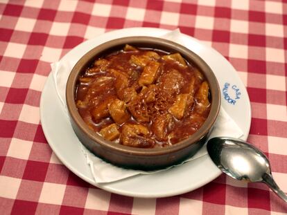 Platos tradicionales madrileños