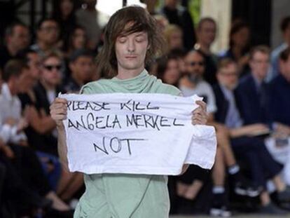 El modelo que quiso asesinar a Angela Merkel