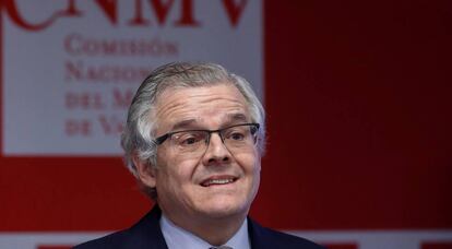 Sebastián Albella, presidente de la CNMV.