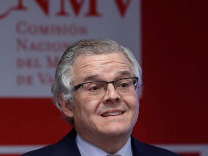 Sebastián Albella, presidente de la CNMV. 