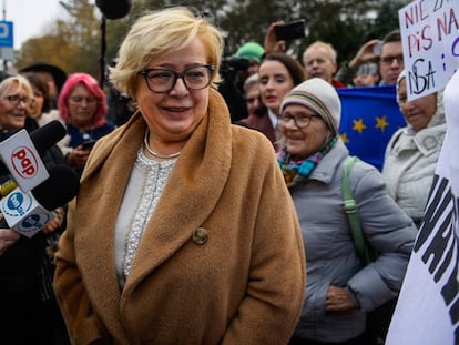 La presidenta del Supremo polaco, Malgorzata Gersdorf, el pasado octubre, a su llegada al tribunal.