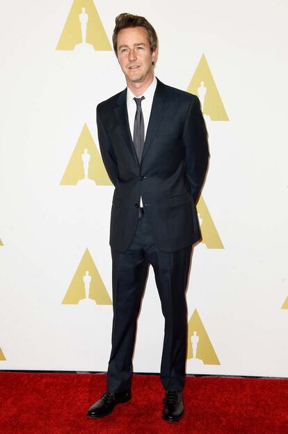 Edward Norton, nominado en la categoría de Mejor Actor Secundario por Birdman.