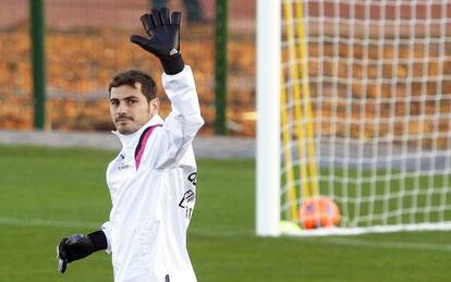 El portero Iker Casillas.