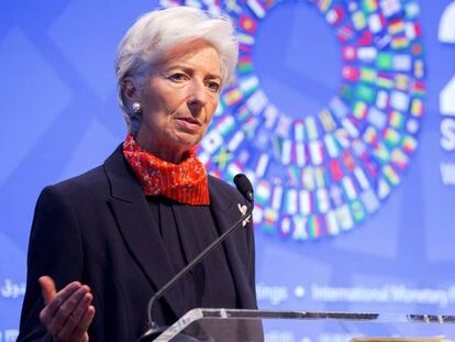 A diretora geral do Fundo Monetário Internacional (FMI), Christine Lagarde