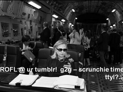 Hillary Clinton, heroína viral