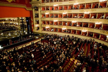 El Teatro Scala de Miln (Italia), la sala ms famosa del mundo.