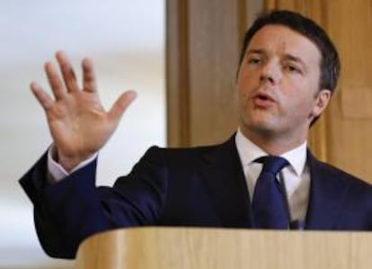 El Primer Ministro italiano, Matteo Renzi. EFE/Archivo