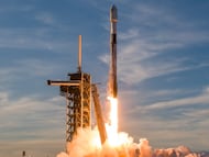 Fotografía tomada de la red social X de la cuenta oficial SpaceX del cohete Falcon 9 despegando de Cabo Cañaveral (Estados Unidos) el pasado junio.