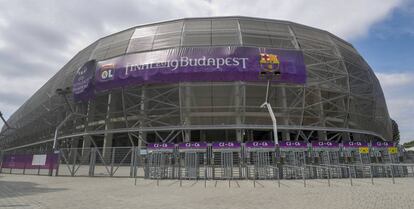 El Ferencvaros Stadium, sede de la final de la Champions femenina. 