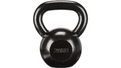 Pesa rusa kettlebell de hierro fundido de Amazon Basics con 9.000 valoraciones