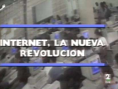 Cabecera de un programa especial emitido por RTVE en abril de 1996.