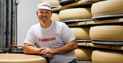 Bernhard Meier, elaborador de Emmentaler AOP.