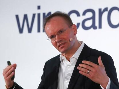 Markus Braun, consejero delegado de Wirecard AG, en una imagen de archivo tomada durante la conferencia de prensa anual de la empresa celebrada el 25 de abril de 2019 en Aschheim, cerca de Múnich, Alemania.