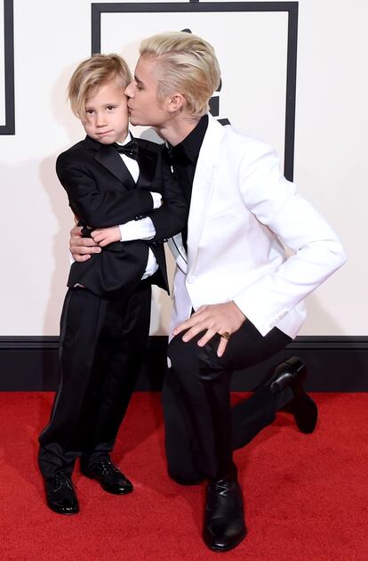 Justin Bieber y Jaxon Bieber