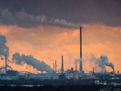 Zona industrial de Duisburg, en Alemania. 